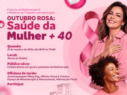 Outubro Rosa – Ação de prevenção do câncer de mama, autocuidado e acolhimento para colaboradores e pacientes